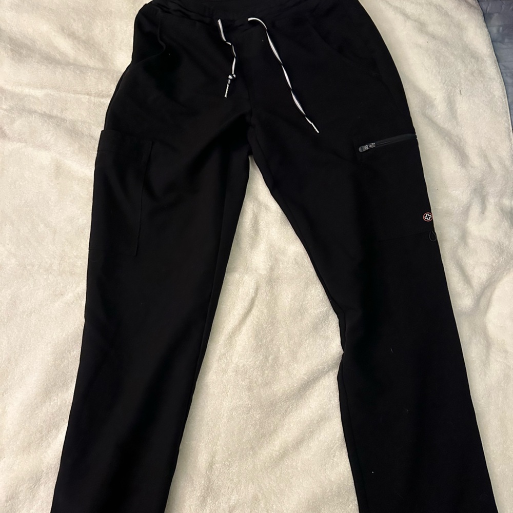 Black scrub bottoms